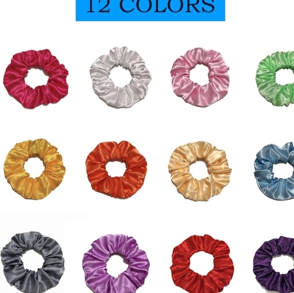 2 PIECE SCRUNCHIE LED LIGHT UP SET In Various Colors - Picture 4 of 8